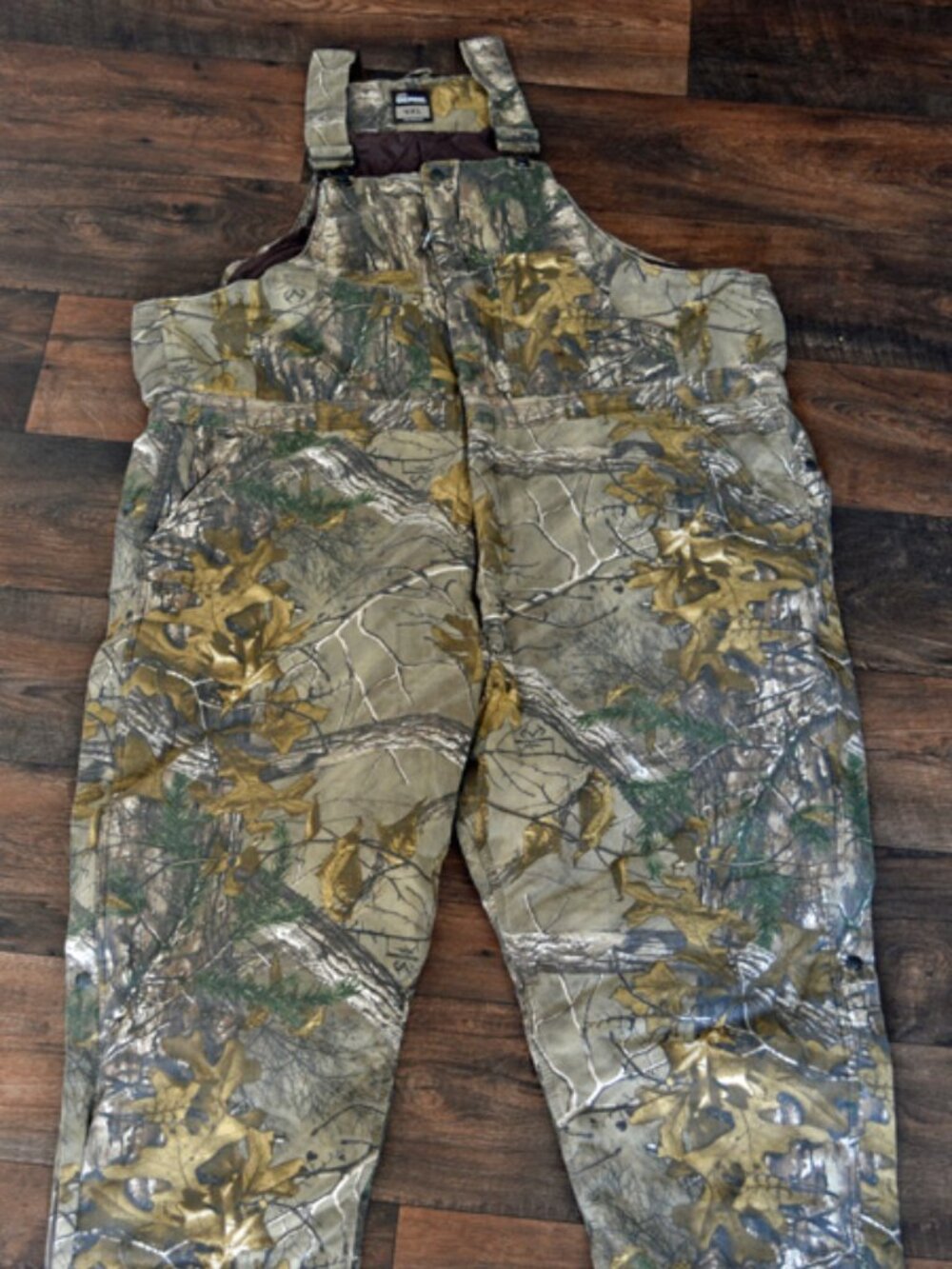 Bernie insulated camo coveralls